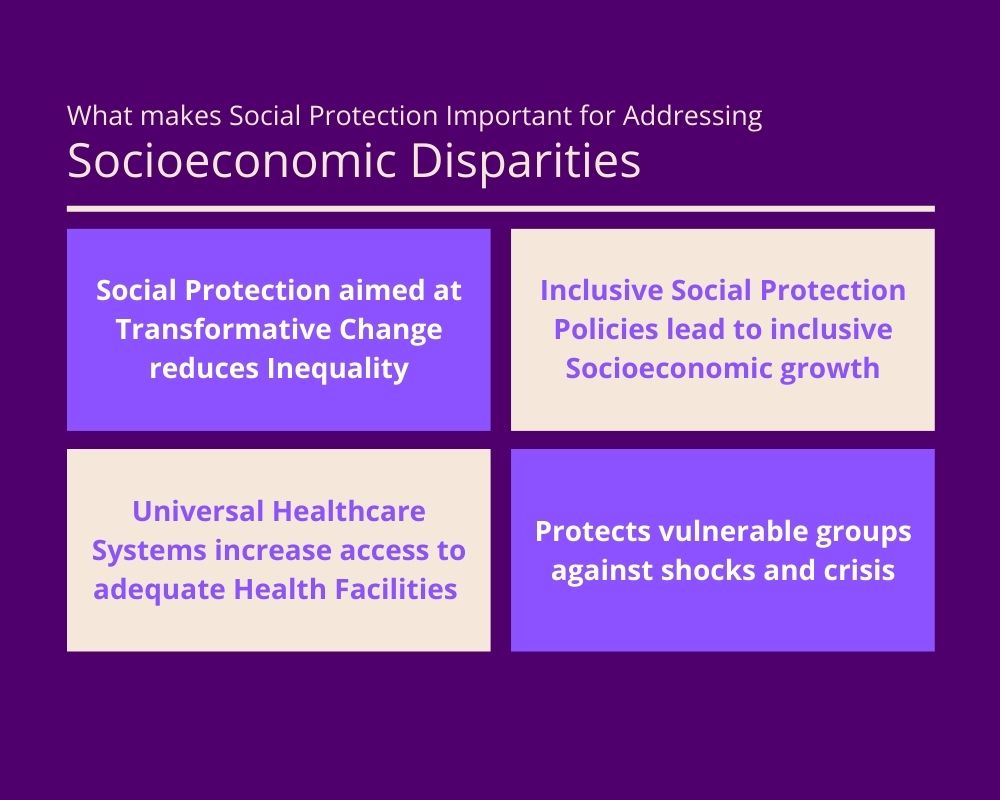 Social Protect as a Key to Addressing Disparities